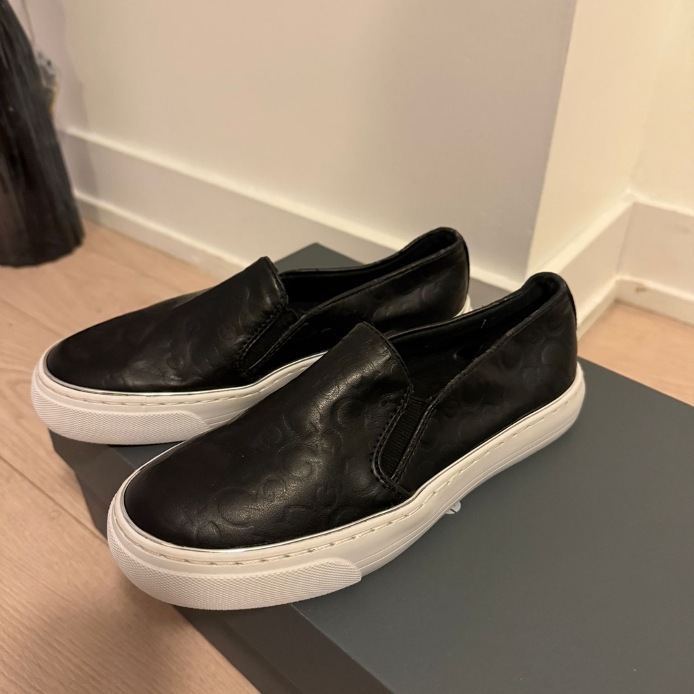 Guess Black Slip-On Sneakers Women Size 36
